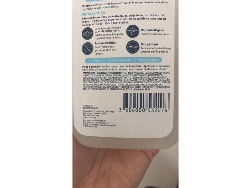 CeraVe SA Cleanser, 227 mL