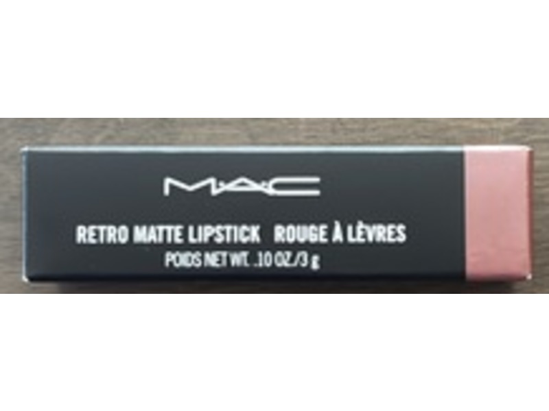 M.A.C. Cosmetics Retro Matte Lipstick, Bronx, 0.10 oz/3 g