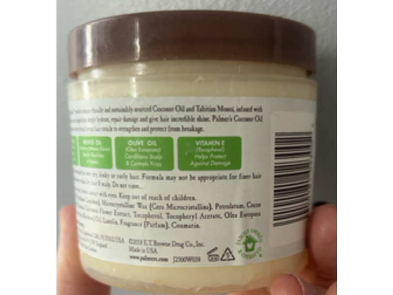 Palmer's Coconut Oil Formula Moisture Gro Hairdress, Vitamin E, 5.25 oz/150 g, Pack Of 10