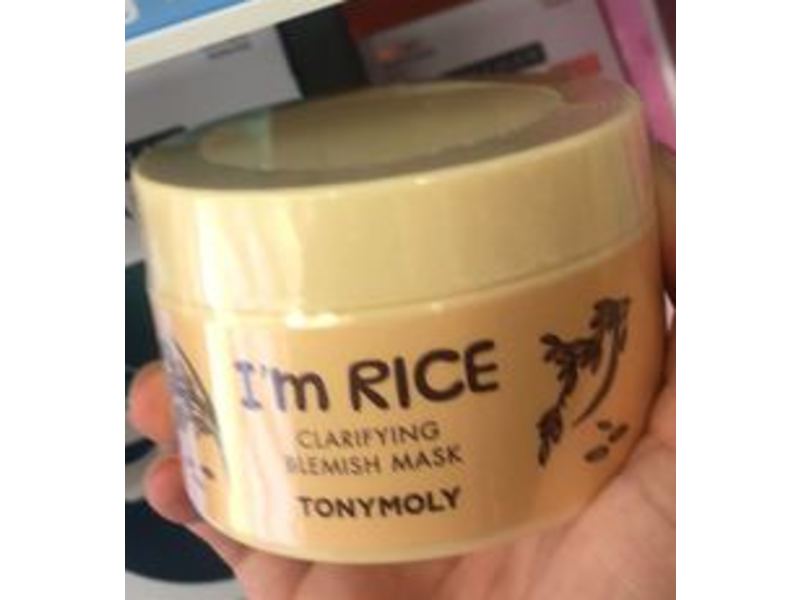 Tonymoly I'm Rice Clarifying Blemish Mask, 3.3 oz/100 mL