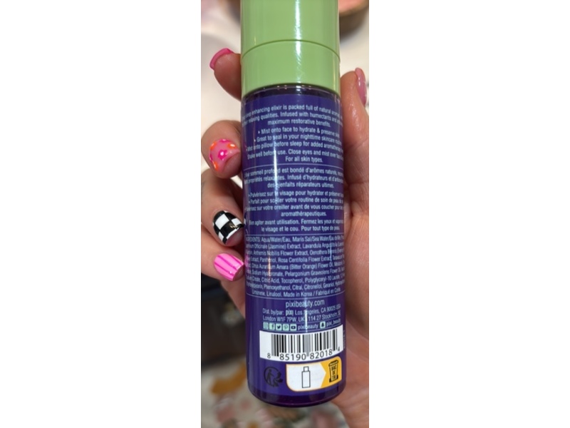 Pixi Beauty Dream-y Mist, Jasmine & Lavender, 2.7 fl oz/80 mL