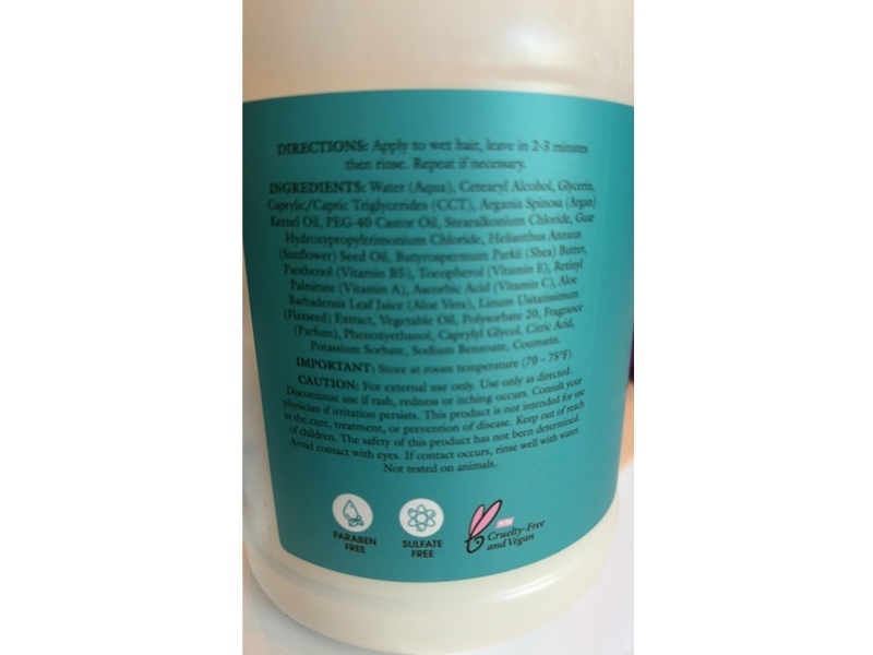 Ginger Lily Farms Conditioner, Morocco Argan Oil, 128 fl oz/3.78 L