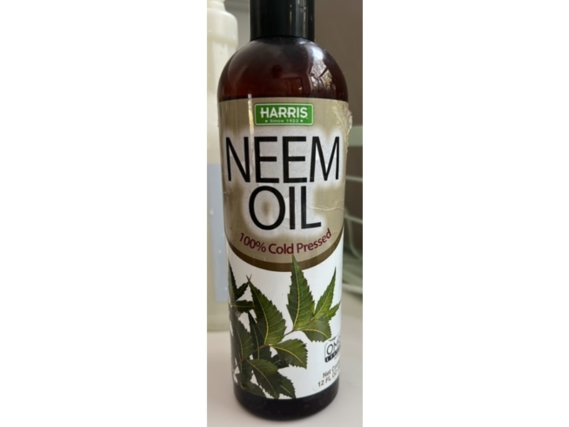 Harris 100% Cold Pressed Neem Oil, 12 fl oz/ 355 mL