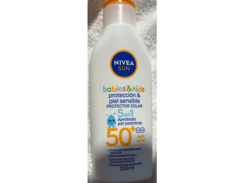 Nivea Sun Babies & Kids Sensitive Protect 5-in-1 lotion , SPF 50+, 200 mL