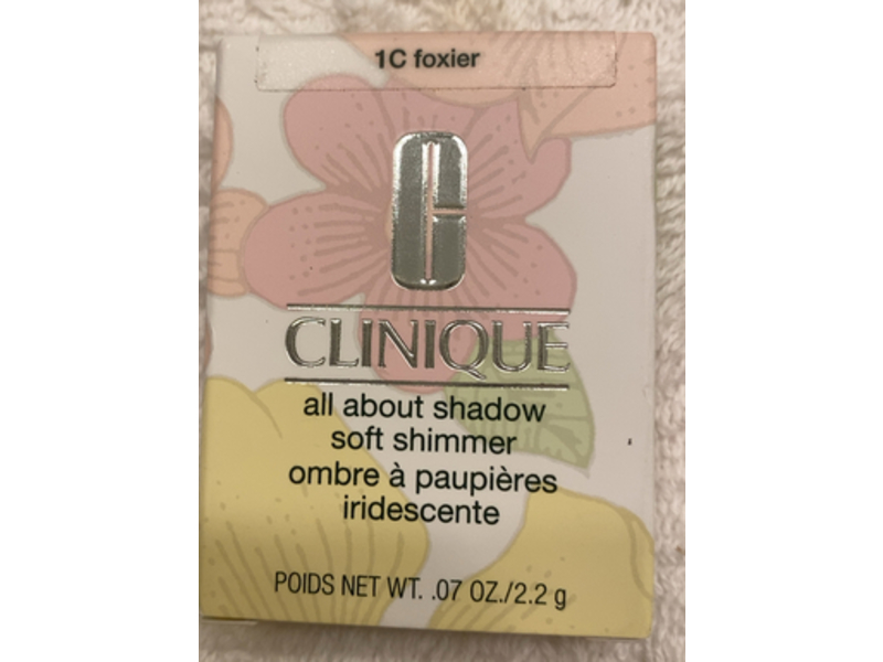 Clinique All About Shadow, 1C Foxier, 0.07 oz/2.2 g