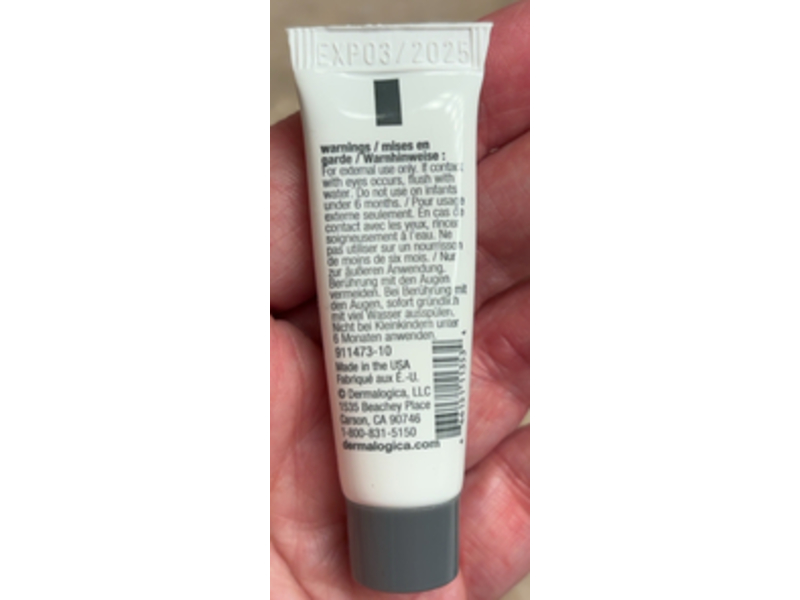 Dermaiogica Porescreen Blurring + Hint Of Tint Mineral Sunscreen, SPF 40, 0.17 fl oz/5.0 mL