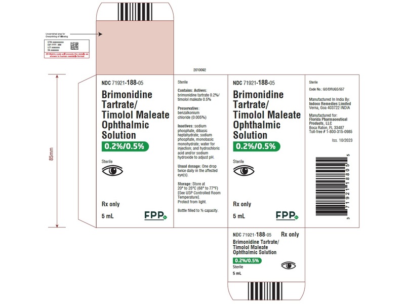 Brimonidine Tartrate Ophthalmic Solution, 0.2%, 5 mL, FPP (RX)