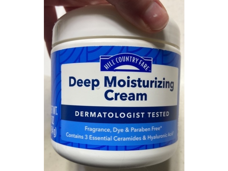 Hill Country Fare Deep Moisturizing Cream, 16 oz/454 g