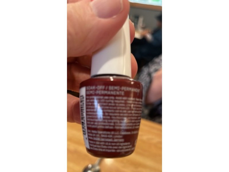 O.P.I Gel Color Nail Polish, I'm Not Really A Waitress, 0.5 fl oz/15 mL