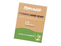 FlowCheer Foaming Hand Soap, Aloe & Cucumber, 12 Tablets - thumbnail 1