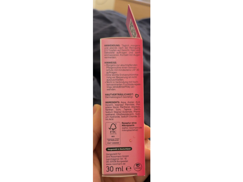 Rossmann Isana Azelain Serum, 30 mL