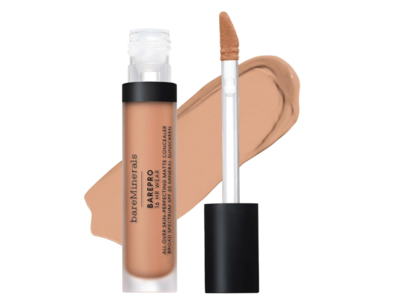 bareMinerals Barepro Wear All Over Skin-Perfecting Matte Concealer, Light 255 Neutral, SPF 25, PA+++, 0.25 fl oz/7.5 mL