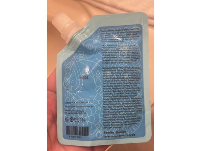 Amika Hydro Rush Intense Moisture conditioner, 2 fl oz/60 mL