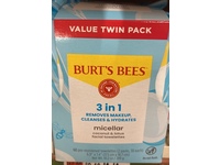 Burt's Bees 3 In 1 Micellar Facial Towelettes, Coconut & Lotus, 10.2 oz/289 g, 60 Count - thumbnail 2