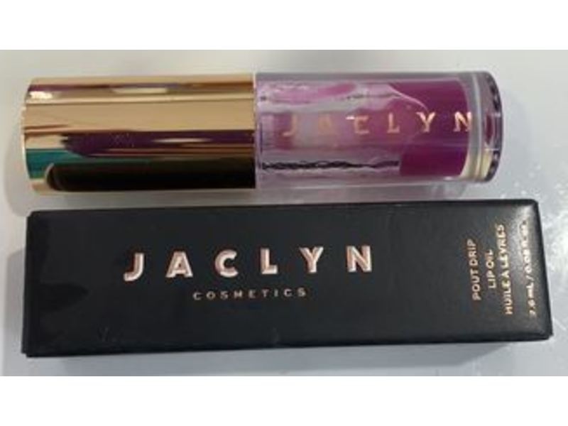 Jaclyn Cosmetics Lip Oil, Pout Drip, 0.08 fl oz/2.6 mL