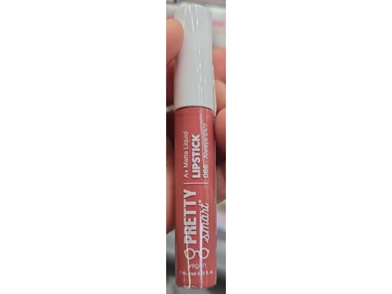 Pretty Smart A+ Matte Liquid Lipstick, 086 Always 24/7, 0.23 fl oz/7 mL