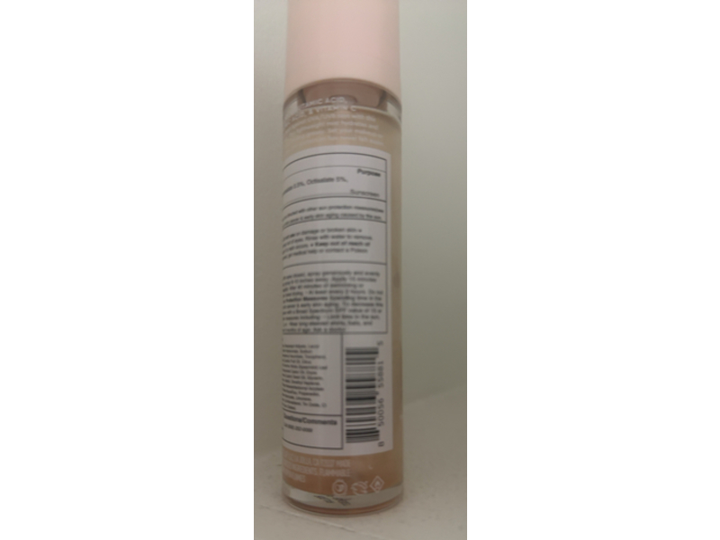 Kopari Sunglaze Sheer Setting Sunscreen Mist, SPF 50, 2.53 fl oz/75 mL