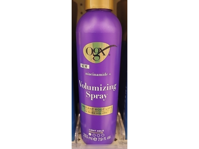 Ogx Volumizing Spray, Niacinamide+, 7.9 fl oz/233 mL