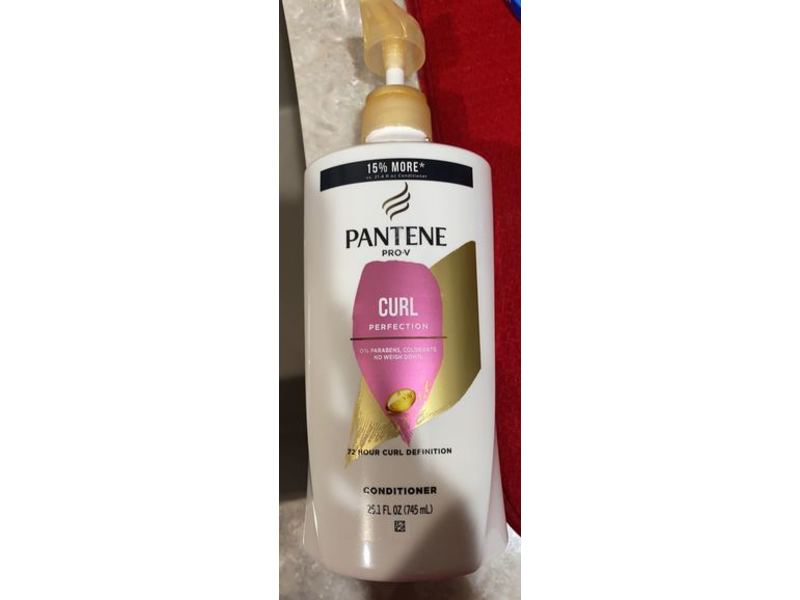 Pantene Curl Perfection Conditioner, 25.1 fl oz/745 mL