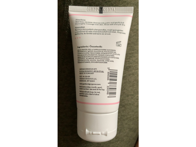 Geek & Gorgeous 101 Jelly Joker Low pH Gentle Cleanser, 1.69 fl oz/50 mL