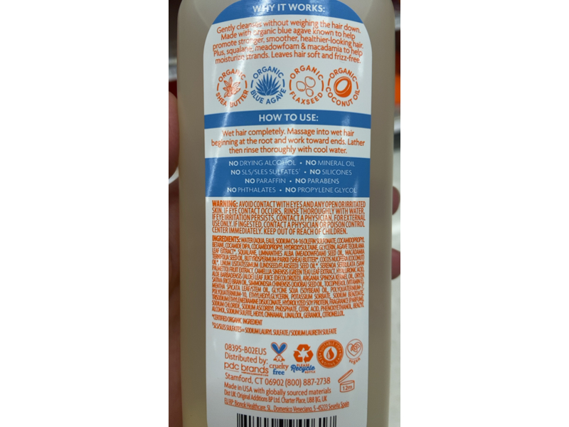 Cantu Weightless Smoothing Shampoo, 13.5 fl oz/400 mL