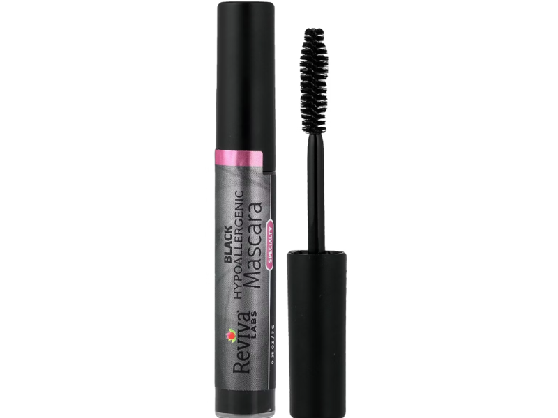 Reviva Labs Hypoallergenic Mascara, Black, 0.25 oz/7 g