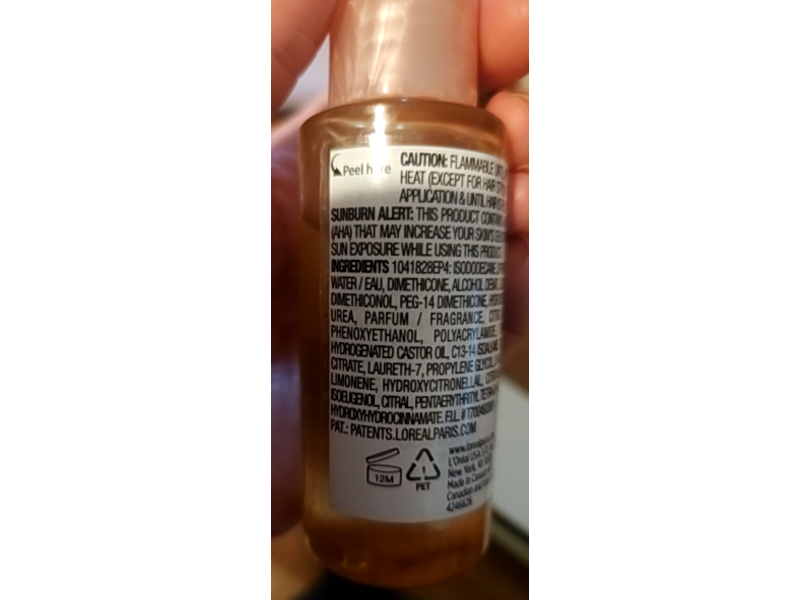 L'Oreal Paris Ever Pure Bond Repair Oil-In-Serum, 1.6 fl oz/49 mL