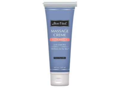Bon Vital' Deep Tissue Massage Creme, Jojoba, 8 fl oz/237 mL