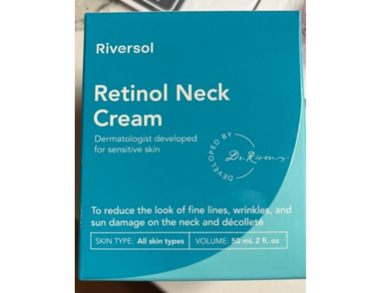 Riversol Retinol Neck Cream, 2 fl oz/50 mL