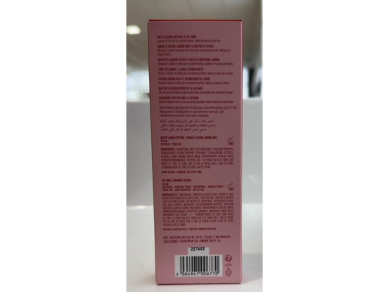 Kylie Cosmetics Matte Liquid Lipstick & Lip Liner Kit, 500 Kristen