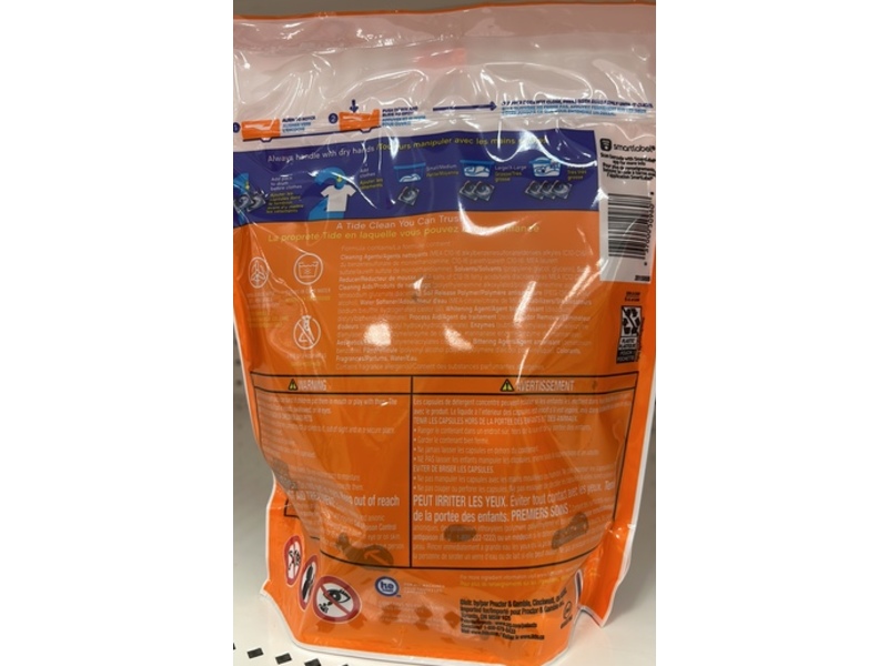 Tide 3 In 1 Detergent Pods, Spring Meadow, 25 oz/734 g, 31 Count