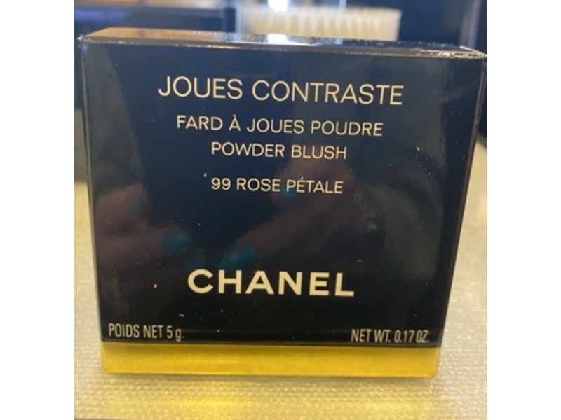 Chanel Joues Contraste Powder Blush, 99 Rose Petale, 0.17 oz/5 g