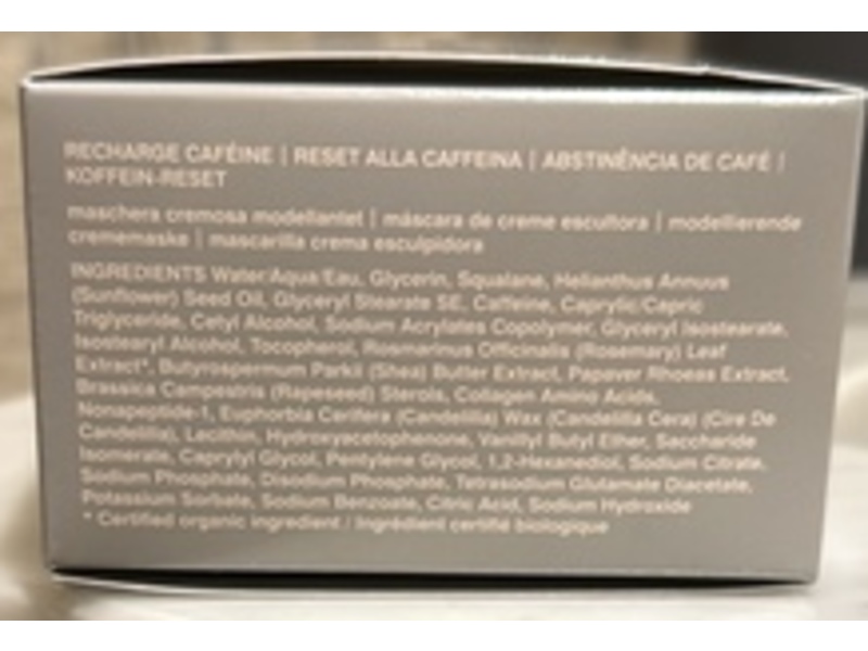 Rhode Caffeine Reset Sculpting Cream Mask, 1.7 fl oz/50 mL