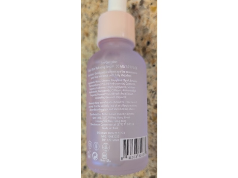 Amber Glow Glass Skin Refining Serum, 1.01 fl oz/30 mL