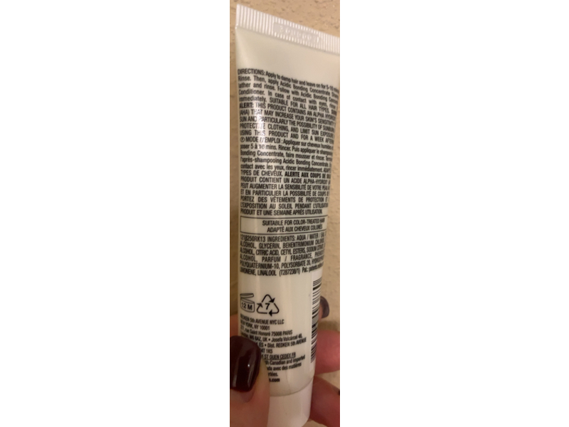 Redken Acidic Bonding Concentrate Treatment, 14%, 1 fl oz/30 mL