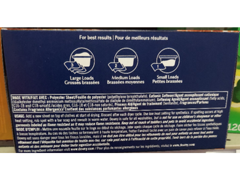 Downy Infusions Bliss Dryer Sheet, Sparkling Amber & Rose, 200 Sheets