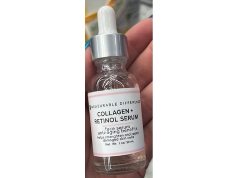 Measurable Difference Collagen + Retinol Serum, 1 oz/30 mL