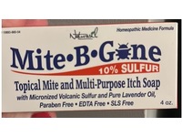 Naturasil Mite B Gone Topical Mite & Multi Purpose Itch Soap, Micronized Volcanic Sulfur & Lavender Oil, 4 oz, Pack Of 2 - Image 3