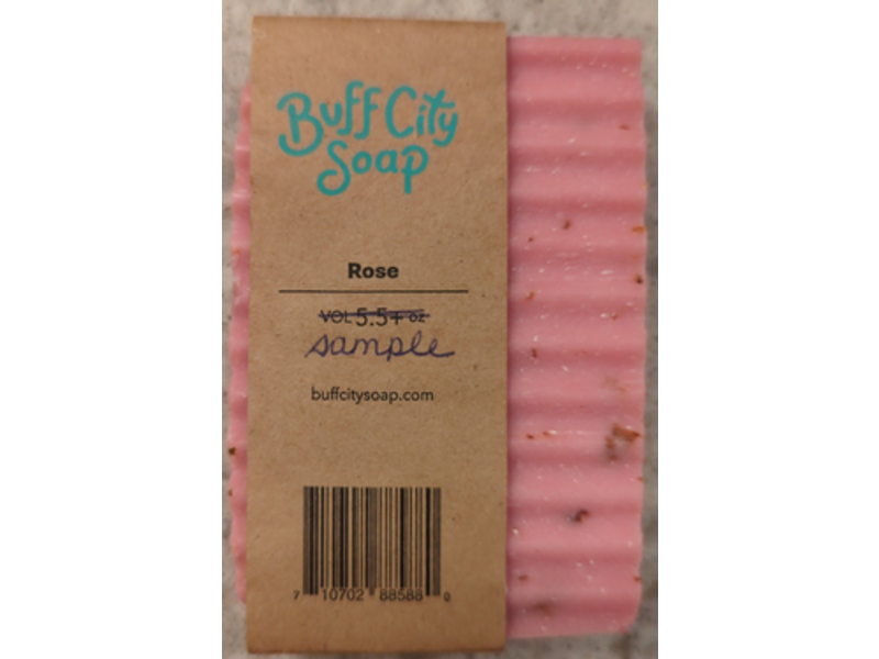 Buff City Soap, Rose, 5.5 fl oz