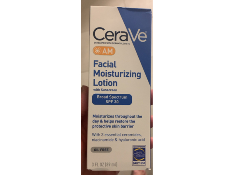 CeraVe Moisturizing Facial Lotion, SPF 30, 3 fl oz