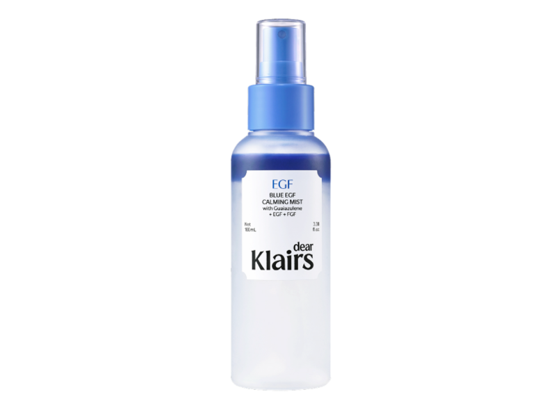 DearKlairs Blue EGF Calming Mist, 3.38 fl oz/100 mL