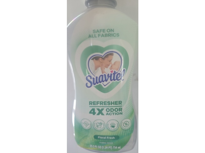 Suavitel Refresher Fabric Rinse, Floral Fresh, 25.5 fl oz/754 mL