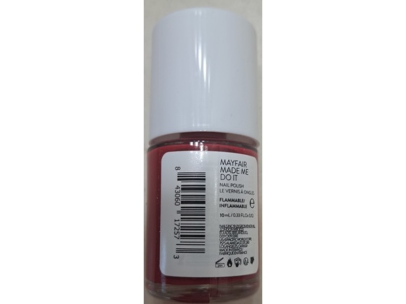 Nails.Inc Speedy Gloss Nail Polish, Mayfair Made Me Do It, 0.33 fl oz/10 mL