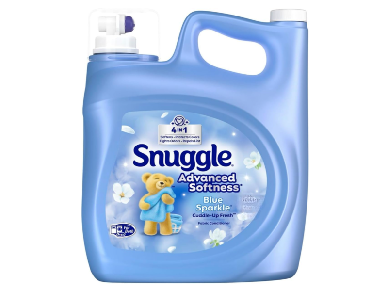 Snuggle Liquid Fabric Conditioner, Blue Sparkle, 235 Loads, 159.8 fl oz/4.72 L