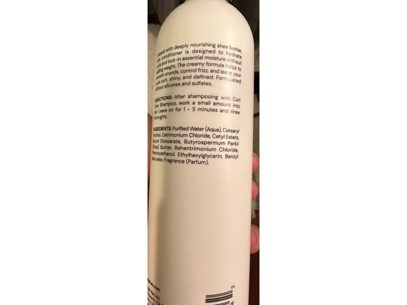 L'ange Hair Curl Care Conditioner, 8 fl oz/236 mL