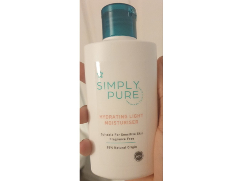 Simply Pure Hydrating Light Moisturiser, 150 mL