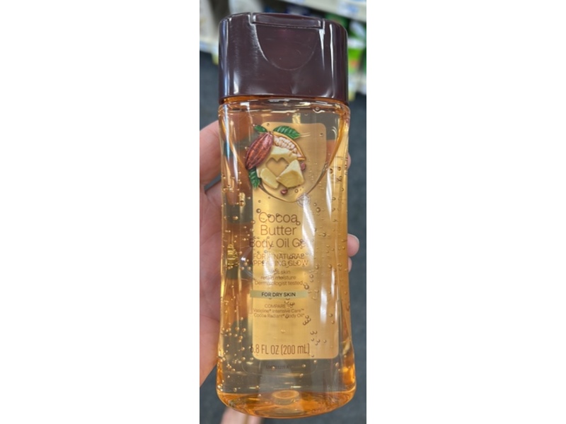 CVS Health Cocoa Butter Body Oil Gel, Dry Skin, 6.8 fl oz/200 mL