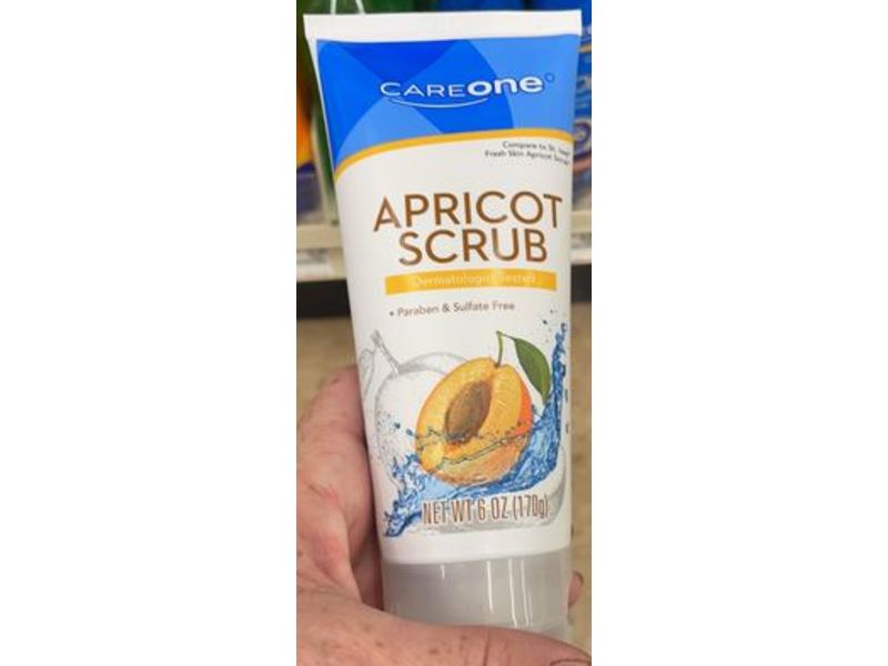 Careone Apricot Scrub, Sulfate Free, 6 oz/170 g