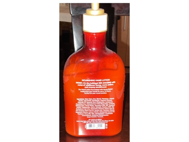 Bath & Body Works Bee Amazing Hand Lotion, Honey Butter & Honey Sandalwood, 8 fl oz/236 mL