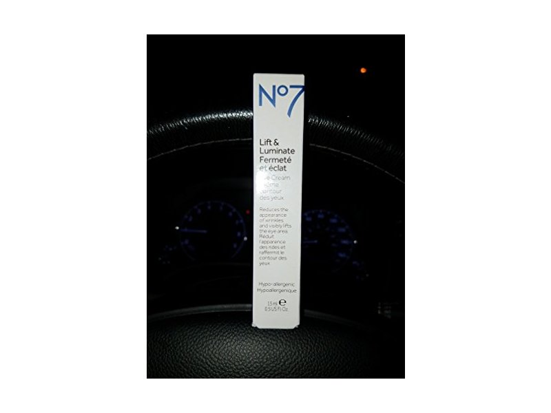No 7 Lift & Luminate Eye Cream, 15 ml Ingredients and Reviews